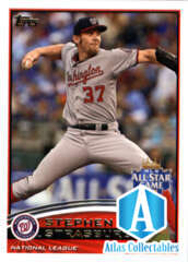 2012 Topps Update Baseball #US184 Stephen Strasburg Nationals